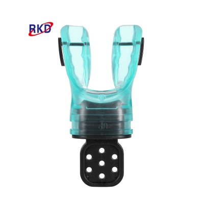 New items of goods in 2018 silicone diving mouth piece with remodeling design